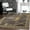 Brown Gold, variant on GLORY RUGS Area Rugs Marble 5X7 Black Gold Carpet Modern Abstract Rug Living Room Dining Bedroom Rug