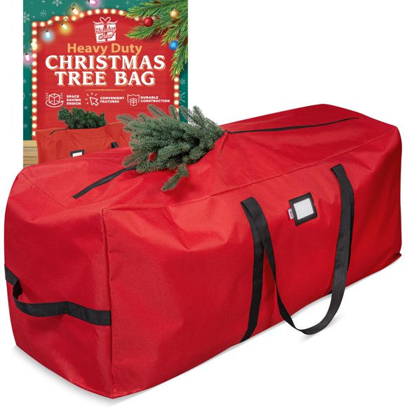 Bolsa de almacenamiento para árbol de Navidad Holiday Cheer, resistente, 9 pies