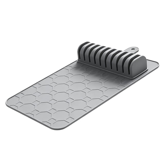 SIfdSeng Get it Fast Drawer Organizer Silicone Storage Tray Holder Cutlery Tray Non Flexible Structure Suitable for Kitchen Organization Home Drawer