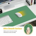 thumbnail image 5 of Minimalist Desk Mat, Large Mouse Pad with Non-Slip Base, Office Desk Accessories, 35.4"x15.7" Green, 5 of 7