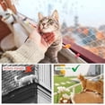 thumbnail image 6 of Cat Balcony Rail Net, 10 x 26 ft Cat Anti-Fall Netting Pet Balcony Mesh Fence Net Dog Fence Nets Black Nylon Pets Anti-Fall Mesh Fence, 6 of 9