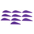 thumbnail image 3 of Archery Feather Fletching, 2 Inch 10pcs  Feather Fletching Durable Reliable  for Accurate Shooting White,Violet,Black, 3 of 7
