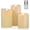 Classic Ivory, variant on Grey Fake Candles Battery Operated, Flickering Flameless Candles with Timer and Remote, Glass LED Electric Pillar Candles Set of 3 for Home Coffee Table Bathroom Decor