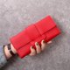 thumbnail image 1 of Cartera larga para mujer, cartera triple, cartera multifuncional de piel sintética, cartera sencilla y moderna, 1 of 6