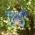 thumbnail image 4 of Carillones de viento giratorios para colgar al aire libre, jardín, balcón, globo, mariposa y pájaro, decoración de molino de viento, 4 of 8