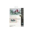 thumbnail image 5 of Winter Cardinals Counted Cross Stitch Kit: 15x9", 5 of 6