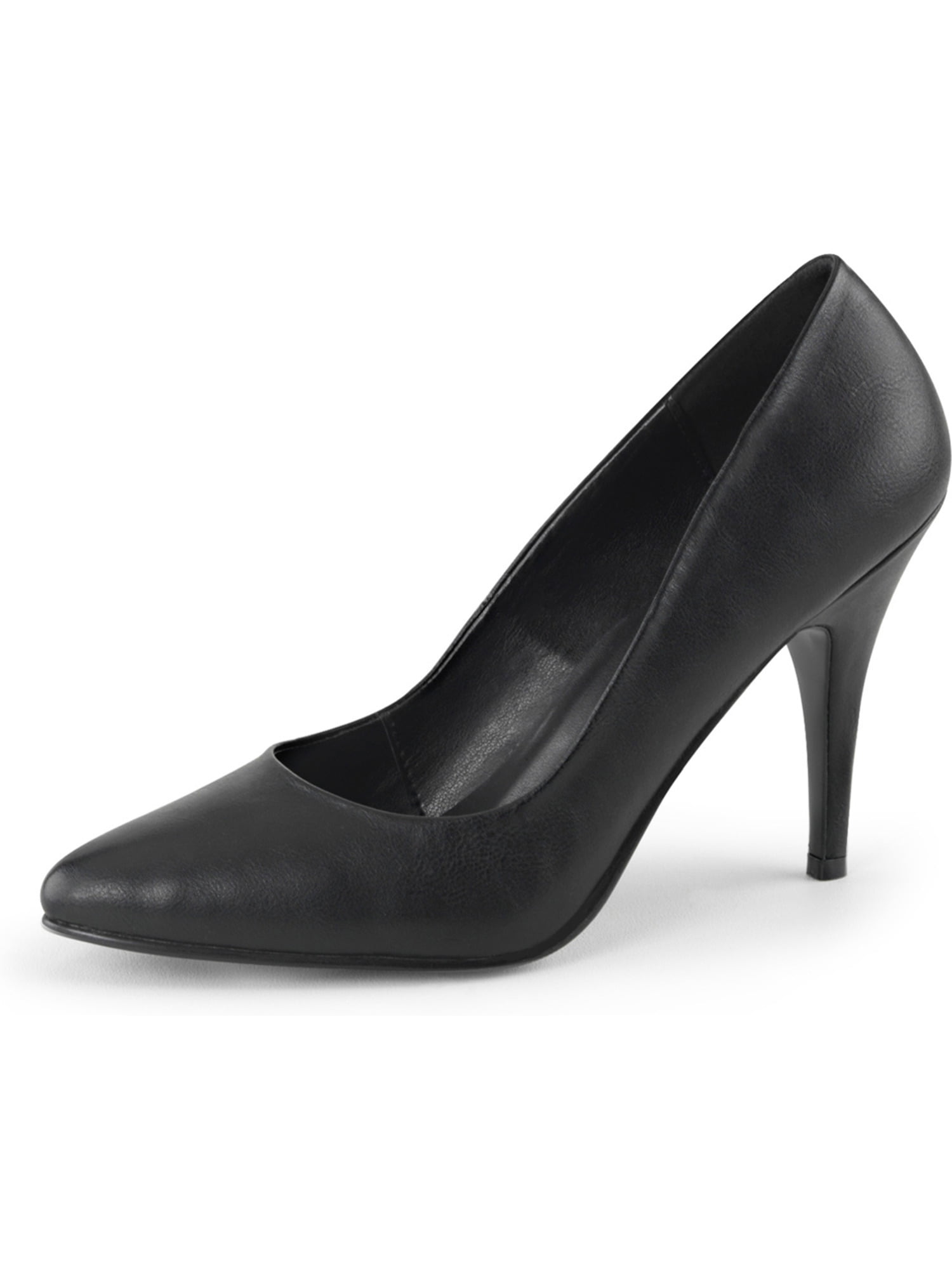 Womens Black Shoes Classic Pumps Matte 