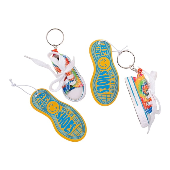 Fun Express Walk in Their Shoes Kindness Keychain Kit for 12