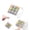Cat 9-in-1, variant on 2 Pack Keyboard Fidget Toys, 4-Key Stress Relief Keychain with Lanyard & Chain, Keyboard Fidget Clicker for Office,Cute Decompression Gift for Travel (2 Styles)
