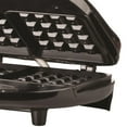 thumbnail image 3 of Brentwood Non-Stick Dual Waffle Maker, Black, 3 of 6