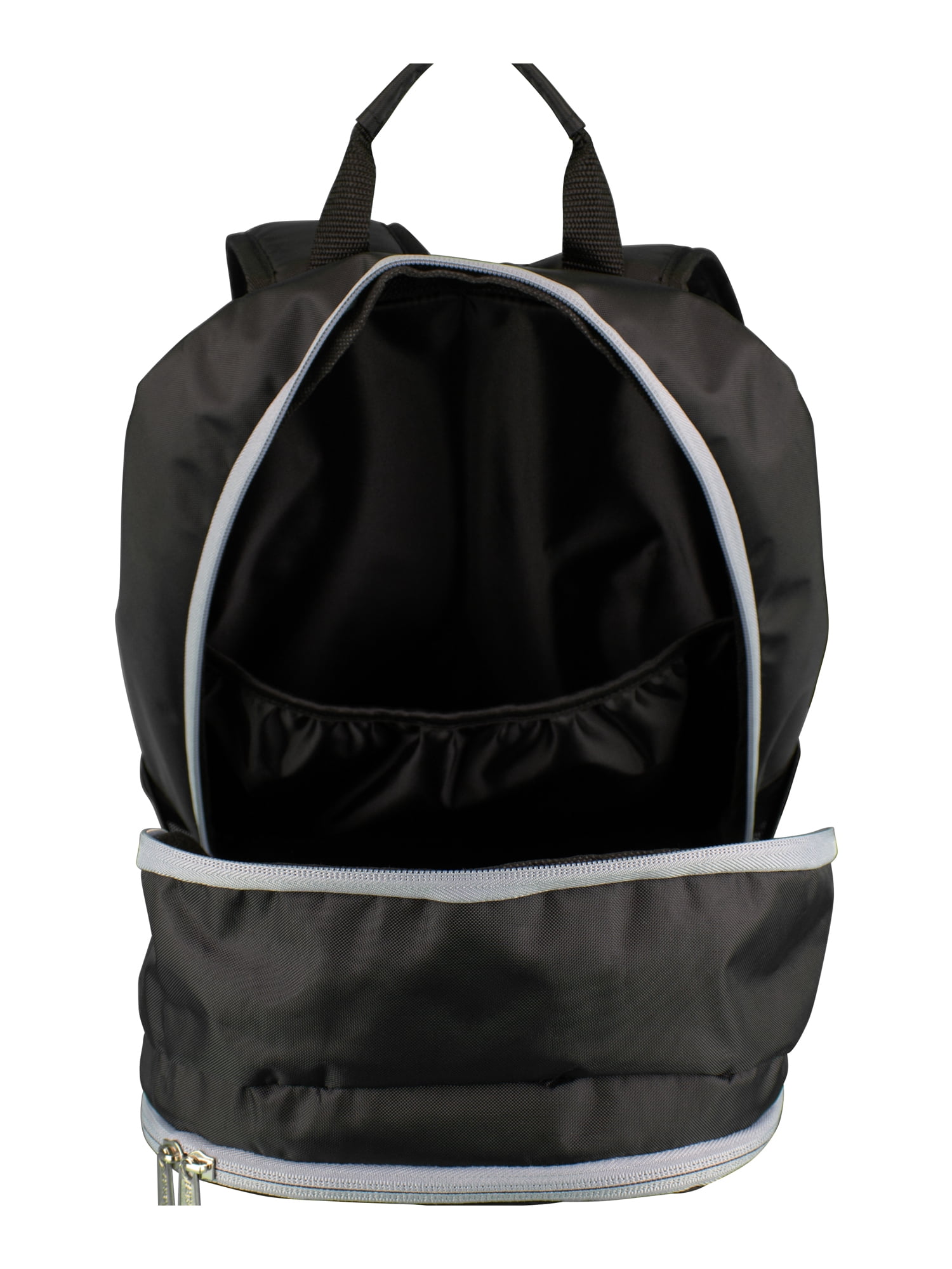 Eastsport Unisex Trailblazer Backpack, Black/Grey