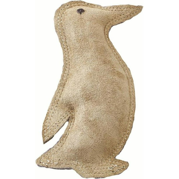 Ethical Pets SPOT Durafused Leather Penguin Dog Toy, 8"
