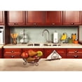 thumbnail image 2 of Home Basics Scroll Collection Steel Wire Kitchen Fruit Holder Basket, Bronze, 2 of 5