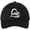 Black, variant on Love Heart Text Embroidered Hat | Mom Girlfriend Loved One Valentines Day Adjustable, Unstructured Dad Cap (Grey)