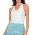 thumbnail image 2 of Lucky In Love Women's V-Neck Tennis Tank with Bra, 2 of 4