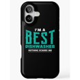 Turquoise Quotes Best Dishwasher Nothing Scares Me Turquoise Quote Tough Phone Case ...