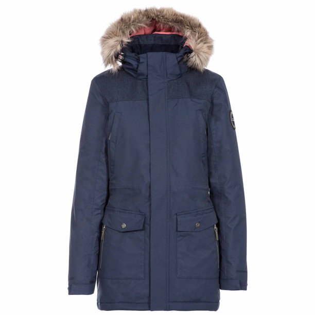 Trespass - Chaqueta Impermeable Rosario para Mujer (Marino) Trespass UTTP4768_navy