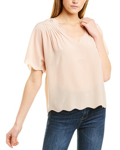 joie pink blouse