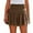 Brown, variant on fatyb Flowy Shorts for Women Smocked High Waist Wide Leg Shorts Summer Lightweight Loose Casual Shorts