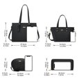 thumbnail image 4 of Set de bolsos Lovematch de piel sintética 4 piezas para mujer, 4 of 6
