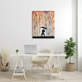 thumbnail image 2 of The Stupell Home Decor Collection Melting Colors Rainbow Rain Drops Umbrella Dancing Silhouette Stretched Canvas Wall Art, 30 x 40, 2 of 5