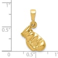 thumbnail image 2 of 14K Yellow Gold Boxing Glove Pendant, 2 of 2
