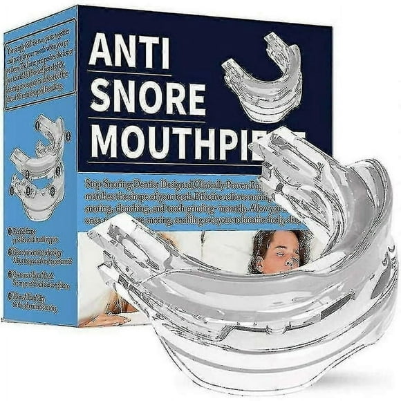 Adjustable anti-snoring mouthguard, anti-snoring device, men's anti-snoring device, improve sleep quality, improve breathing - 3 pieces