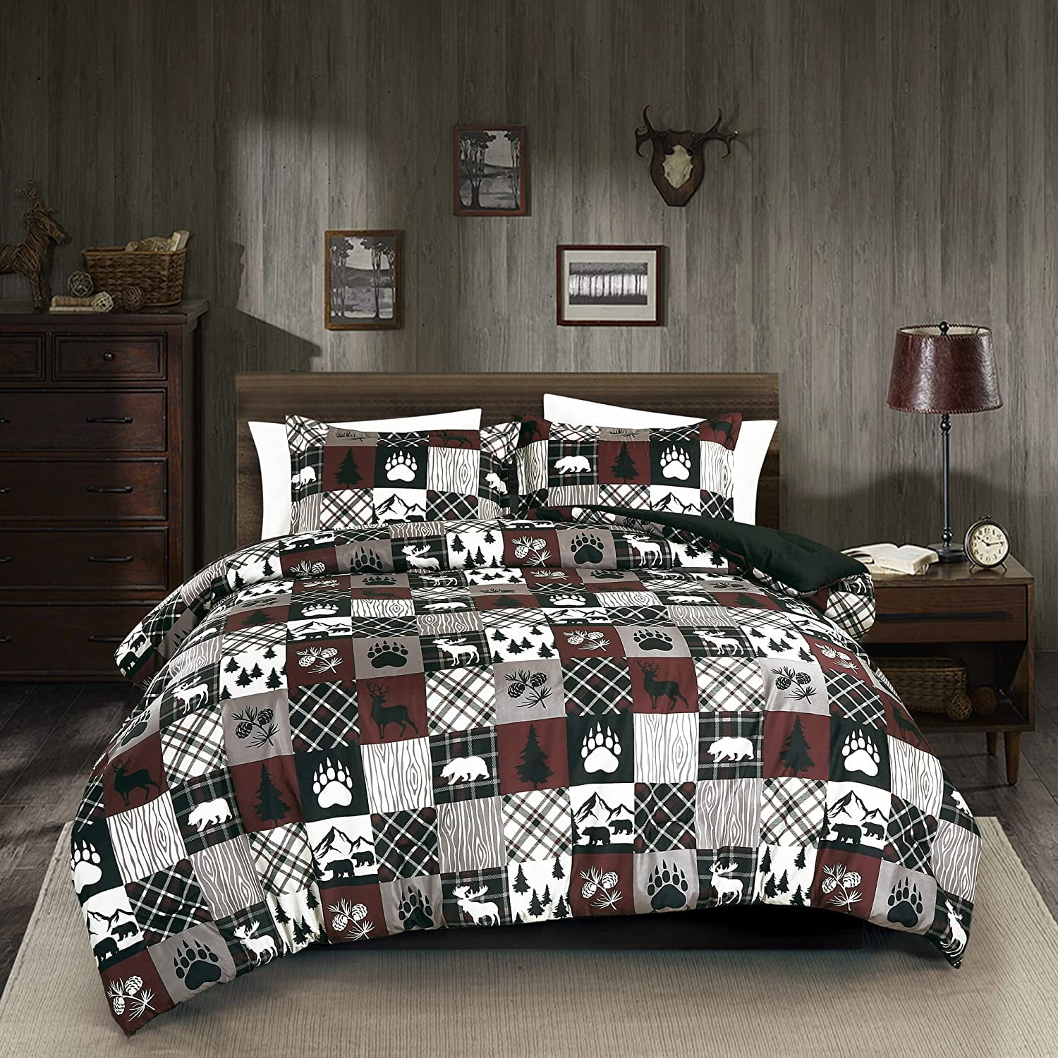 Southwest Canyon Lodge 3-Piece Quilted Bedding Set NCU0DQQ0709 main image 1