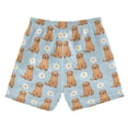thumbnail image 7 of FORMRS Boys Swim Trunks Quick Dry Mesh Lining Beach Boardshorts, Sizes XS-XL, Cartoon Floral Dog Pattern, 7 of 7