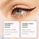 thumbnail image 2 of brown double head seal eyeliner pen is smooth, easy to use, easy to apply, and portable for many occasions, 2 of 5