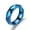 Blue, variant on Stainless Steel Diamond Cut Ring Blue Jewelry For Men And Women Sizes 6 7 8 9 10 11 12 Durable Everyday Wear Accessory