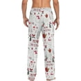 thumbnail image 2 of Top-kevin North American Bald Eagle Flag Pajama Pants Men's Pajama Bottoms Lounge Sleepwear PJs Sleep Pants S, 2 of 11