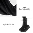 thumbnail image 5 of Jessy Home 4 Pack Towel Set Oversized Bath Sheet Towels 600 GSM Ultra Soft Black Bath Towels, 5 of 8