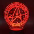 thumbnail image 1 of Lámpara de mesa Night Light Treks 3D LED para dormitorio infantil, 1 of 2