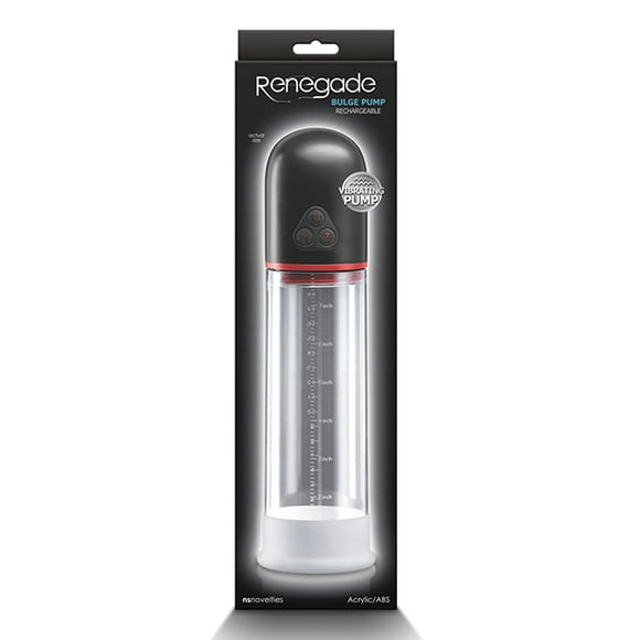Renegade Bulge Vibrating Pump - Black