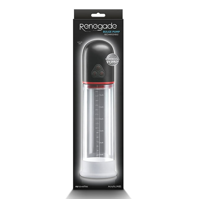 Renegade Bulge Vibrating Pump - Black