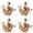 Beige 4PCS, variant on 3D Wooden Puzzles For Adults Model Kit And Room Decoration DIY Educational Desk Toys, 21 cmx29.7 cm, Beige 1PCS