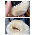thumbnail image 6 of Men's Winter Coat Genuine Sheepskin Shearling Natural Leather Jacket Super Thick Wool Liner for -30 Degree Black Plus Oversized,48,Black, 6 of 8