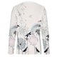 thumbnail image 5 of ICHUANYI Clearance Ladies Fashion Retro Flower Print Long Sleeve V-neck Shirt Woman Casual Loose ICHUANYI "ICHUANYI", 5 of 5