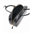 thumbnail image 3 of Dolce Vita Flyn Croco Satchel, Black, 3 of 3