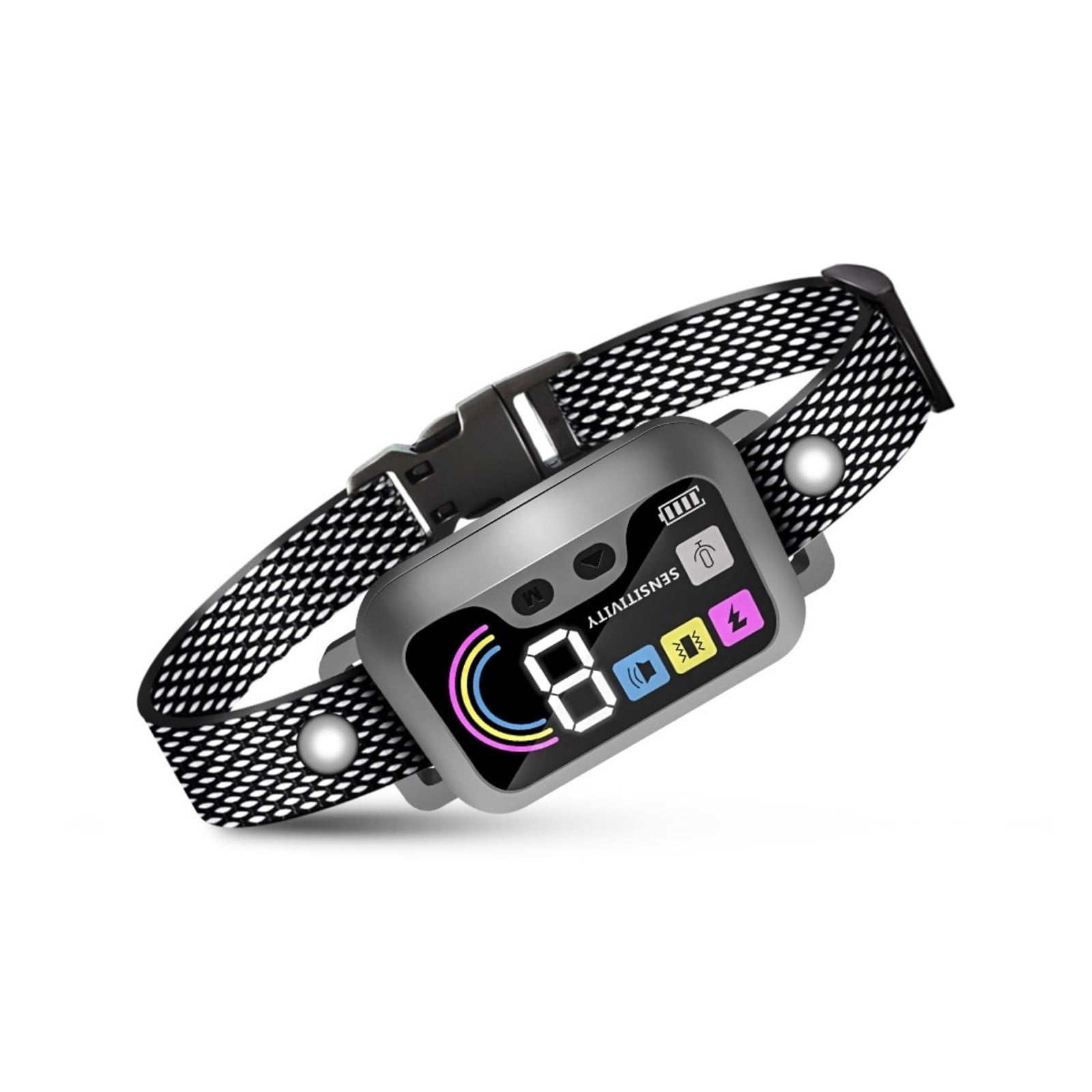 Smart Anti Bark Dog Collar with Automatic Sensor Humane Vibration Device for All Breeds