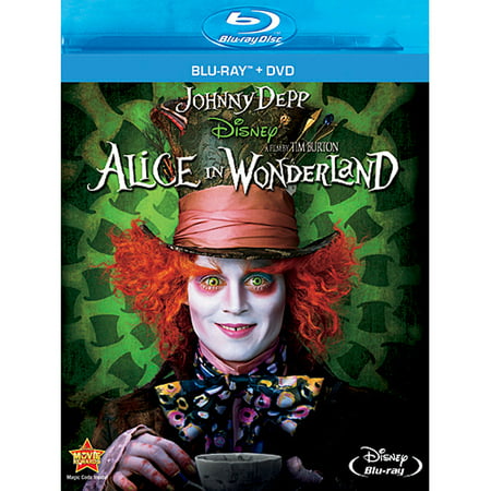 Alice In Wonderland (2010) (Blu-ray + DVD)