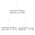 thumbnail image 4 of Hemoton 3pcs Stainless Steel Socks Hanger Clothes Drying Rack Windproof Clip for Efficient Laundry Organization, 4 of 8