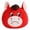 Red B, variant on Emotional Horse Plush Pillow 13.8in, Expressions Funny Crying Throw Pillow for Couch Bed, Soft Cotton Home Decor Gift
