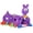 Purple, variant on Purple Caterpillar Climbing Tunnel for Kids Indoor Outdoor Toddler Play Structure, 59x38x47 Inch HDPE Plastic Climb-N-Crawl Toy for 3-6 Years Old