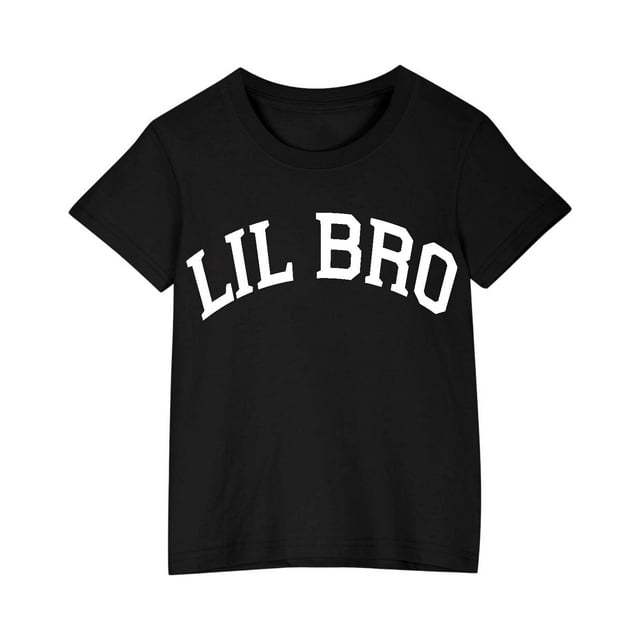 Mgmyaa T-Shirts à Manches Courtes pour Garçons et Filles, T-Shirts Graphiques d'Été pour Enfants, Col Rond, Imprimé Lettre Basique, Blouses 3-10 Ans