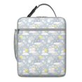 thumbnail image 5 of Elephant Insulated Lunch Box Teen Reusable Lunch Tote Bag with Detachable Handle Lunch Tote Portable Bag Picnic Beach, 5 of 6