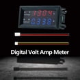 thumbnail image 2 of M4430 Voltímetro digital Amperímetro Pantalla LED de 0,28 pulgadas Medidor de voltios y amperios (200 V) Ndcxsfigh Accesorios para autos y motos, 2 of 9