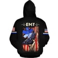 thumbnail image 3 of Customize Name EMS EMT Hoodie For Men And Women 3D All Over Printed Sportwear T Shirt, Zip Up Hoodie, Sweatshirt (Hoodie, 5XL), 3 of 6