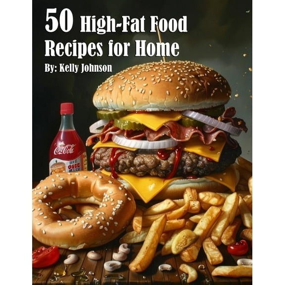 50 High-Fat Food Recipes for Home, (Paperback)